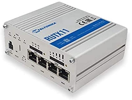 Teltonika RUTX11 Next gen LTE CAT6, RUTX11000000 (Next gen LTE CAT6 Industrial Celluar Router)