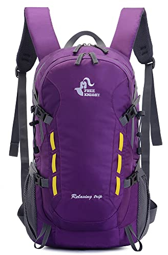 Bseash 40L Leggero zaino da escursionismo resistente all'acqua, zaino da viaggio sportivo all'aperto per ciclismo, sci, viaggi, arrampicata