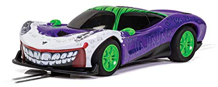 Scalextric vom Joker inspiriertes Slotcar