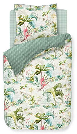 Pip Studio Bettwäsche Palm Scenes Creme