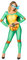 Amscan - Erwachsenenkostüm Teenage Mutant Ninja Turtles, Overall, gepolsterter Panzer, 4 Augenmasken, Superhelden, TMNT, Schildkröte, Motto-Party, Karneval