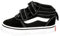 Vans Unisex Kinder Ward Mid V Sneaker, (Suede/Canvas) Black/White, 18 EU
