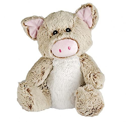 Pelucho - Peluche Bouillotte Cochon - Made in France - Lavande et blé - Chaleur - Bien être - Douceur - Bouillotte sèche - Bouillotte Bébé - bouillotte micro-onde