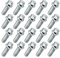 20x Bullone per Ruota M15x1,25 x 35 mm con sede sferica - 17 mm Lunghezza Selezionabile Compatibile con Mercedes GLE GLS