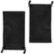 Saraoriginalshop Set 2 Sacchetti Morbidi per Occhiali da Sole Occhiali da Vista Astuccio Richiudibile con Laccetti Porta tutto Gioielli Smartphone colore Nero.