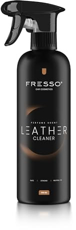 FRESSO Leather Cleaner | Premium Lederreiniger | hohe Reinigungskraft und langanhaltende Wirkung | Autopflege (0.5 Liter)