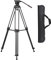 Andoer D1801 Video Tripod 180 cm, Professional Camera Tripod 3-Piece Extendable Aluminium Alloy with 360° Fluid Head for DSLR Cameras Camcorder, Load Capacity 10 kg / 22 lbs