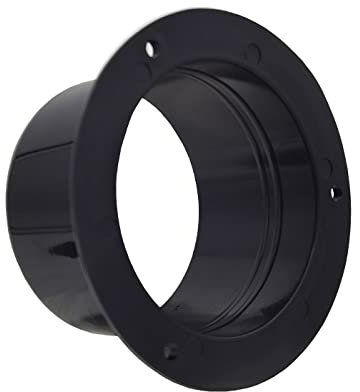 JSIXASO Flanget Spigot 75mm - Ducting Flange Raccordo per Tubo Rotondo per Tubo di Ventilazione (75mm)