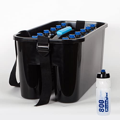 Sporti Pro - Portabotellas grande modelo + 12 botellas 800 ml