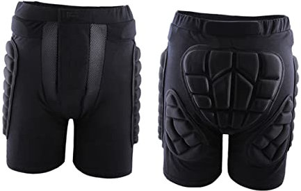 Toddmomy Kurze Hockeyhose Hockey Kurze Hose Schutzkolben Kurz Skihose 3d-shorts Gesäßpolster Kurze Hose Gefüttert Kurz Hüfte Kurze Hose Schiebehose Hose Skate-reithose Kind Skibrett Füllung
