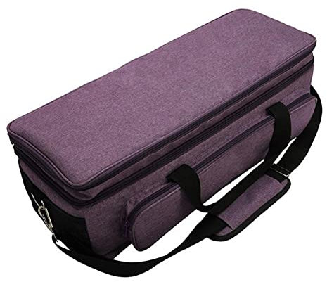 YXRRVING Oxford Große Kapazität Pro Durable Stanzmaschine Tragetasche Organizer Mak Set Lagerung Werkzeug I8n8 für Cricut, violett