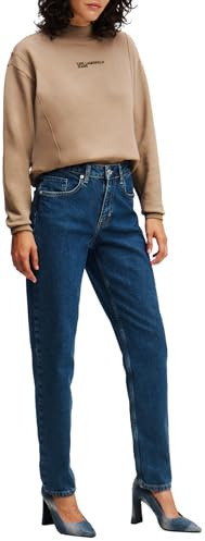 Karl Lagerfeld Jeans Donna Mom Denim Acid Dark Blue 2932