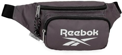 Reebok Boston Gürteltasche mit Tasche, grau, 35 x 13 x 5 cm, Polyester, von Joumma Bags, grau, 35x13x5 cms, Gürteltasche mit Tasche