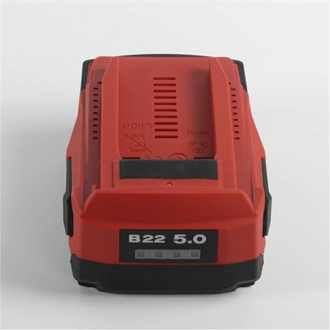 LDIFNNSI 2 Stück 5 Ah Hochleistungs-Li-Ionen-Akku-Ersatz, Akku for kabellose Elektrowerkzeuge, kompatibel mit Hilti B22 18 V 21,6 V 22 V