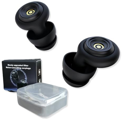 Ohrstöpsel zum Schlafen, Gute Nacht, Noise Cancelling Gehörschutz, Wiederverwendbarer und Waschbare, Seitenschläfer, Schnarchen, Reisen, Arbeiten