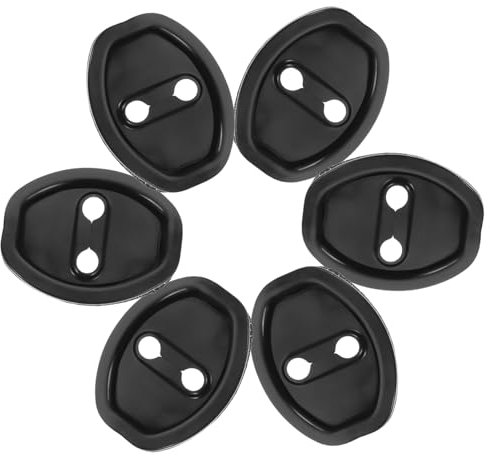 iplusmile Universal Silicone Car Door Lock Protectors Door Latch Guard Stopper Car Door Sill Protectors Noise Absorbing Covers