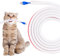 Mini Cable Duct, 15mm×10mm - 2 Meters Cable Sleeves, Self Adhesive Ducting Tape, Flexible Cable Cover for Wall Floor Cable, Protect Cables from Pet Bite