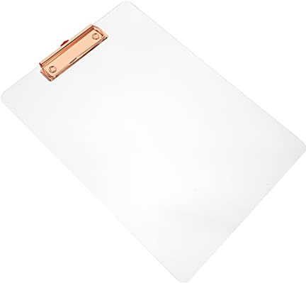 Tofficu Klemmbrett Schreibtafel für Schülerablage Produkte Klemmbrett Aufbewahrung