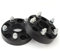 Spurverbreiterung 2 stück 15/20/25/30/35mm Spurverbreiterung Adapter PCD 5x 114,3 66,1mm M12x 1,5 geeignet 5 Lug für Renault für Dacia Duster(30mm black)
