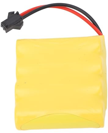 SIXRUN 4,8V 700mAh Wiederaufladbarer Lithium-Akku für RC-Autos mit SM 2P Stecker Leichtgewicht für A130 RC Auto