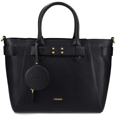 Picard Damen Henkeltasche CHIC WAY mehrfarbig aus Echtleder Groß | mit Reißverschluss | Henkeltasche | Alltag