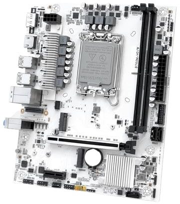 1 Placa Base B760M HD/W, DDR4, Placa Base de Escritorio, Core i5 12400F/13400F/12490F (B760/LGA 1700)