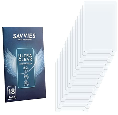 Savvies 18 Stück Schutzfolie für Xteink X3 Displayschutz-Folie Ultra-Transparent