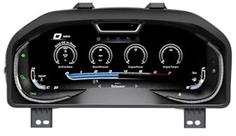 Cluster numérique LCD Compatible Pour Dodge Ram 2013 – 2018, tableau de bord, compteur de vitesse, odomètre, affichage du tableau de bord