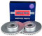 Borg & Beck BRAKE DISC PAIR Land Rover Disco 2.7d 10/04-