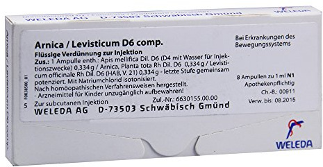 Arnica/Levisticum D 6 Comp.Ampullen