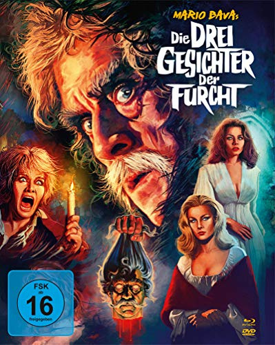 Die drei Gesichter der Furcht - Mario Bava-Collection - Mediabook/Limited Collector's Edition (+ DVD) (+ Bonus-DVD) [Blu-ray]