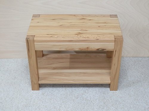 Beistelltisch, Holztisch Kernbuche massiv. Maße : 60x40x52cm hoch. Massanfertigung !