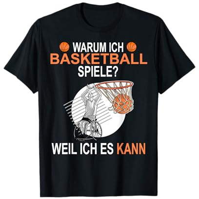 Rollstuhl Basketball Sport mit Behinderung Ballsport T-Shirt