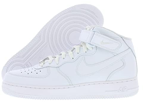 NIKE Air Force 1 Mid '07, Sneaker Uomo, White 111, 42 EU