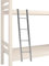 LXLA Doppelhochbett-Leiter Zum Einhängen Zum Wohnmobil-Etagenhaus-Anhänger Wohnmobil, Silber Grau Metall Leitern Zum Kinder Jugendliche Erwachsene Alten (Size : 1.4m/4.6ft)