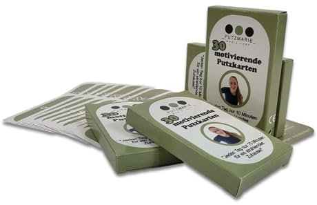 Putzmarie's 10-Minuten-Putzroutinen: 30 motivierende Karten für die tägliche Inspiration und EIN blitzblankes Zuhause