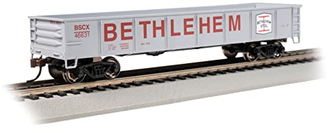 H0 track – Gondola Bethlehem Steel Freight Trolley