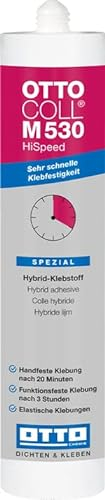 OTTOCOLL M 530 HiSpeed Klebstoff 310 ml Kartusche C01 weiss