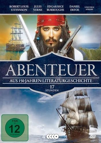 Abenteuerfilme - Die Klassiker der Weltliteratur (8 Box mit 32 Filmen) Box