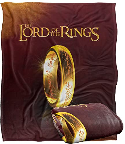 LORD OF THE RINGS Silky Touch Super Soft Throw Blanket 152 x 127 cm