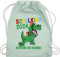 Shirtracer Turnbeutel Rucksack - Schulanfang & Einschulung Geschenk - Schulkind 2025 Achtung ich komme! - bunt - Unisize - Pastell Grün - geschenke einschulung-schulanfang schulanfänger