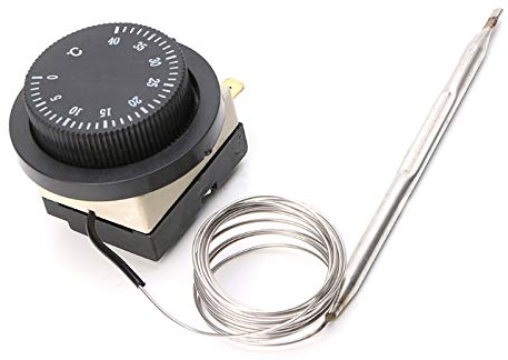 0-40 Temperatursteuerungsschalter Kapillar-Thermostat Automatischer Sensorschalter