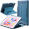JETech Funda para iPad 9,7 Pulgadas 2018/2017 (6.a/5.a Generación) con Soporte para Pencil, Soporte Magnético Protector de Múltiples Ángulos, Antigolpes (Azul Verde)