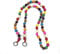 Pmnzdy Holzperlen Handykette Universal Schlüsselband Kette Handyband zum Umhängen Handy Lanyard Holzperlenkette Handyschnur zum Hängen Smartphone Handy Schmuck für Damen Mädchen Gemischte Farben
