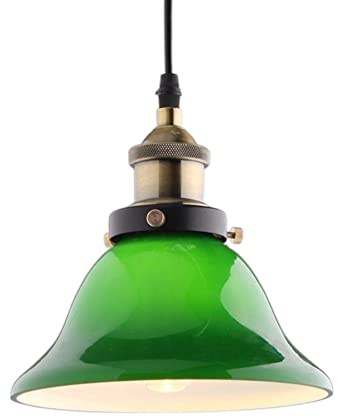 ZERAPH Smaragdgrüner Glas-Pendelleuchte-Kronleuchter, amerikanischer Retro-Nostalgie-Industriestil, Restaurant, kreative Bar, Café, Smaragdgrüner Glaskunst-Kaffee-Kronleuchter