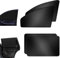 PIMXL ADKOT 4 Piezas Cortinas y Parasoles Magnéticos para Coche, Protector Solar Lateral, Parasol para Ventana Lateral, Protección UV Aislada