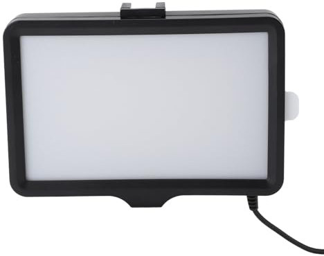 RGB Camera Video Light, Stepless Dimmable Portable LED Camera Light with RGB Filter, USB Powered RGB Photography Video Lighting Soft Light for DSLR Camera, Indoor Shooting