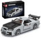 SHHFWU 10113 Technik Rennauto Bausteine für GTR,1471 Teile Sportwagen Modellauto Klemmbausteine für Erwachsene,Designer Firas Munir Abu-Jaber