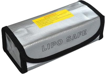 Lipo Battery Safe Bag - Fireproof Safety Protection for Secure Storage and Transport of Lithium Batteries