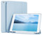 GKABXY Hülle für iPad 9/8 / 7 Generation 2021/2020/2019, 10.2 Zoll Schutzhülle mit Stifthalter, Flexible TPU Rückseite, Auto Schlafen/Wachen, dreifach Faltbare Standfunktion, Hellblau
